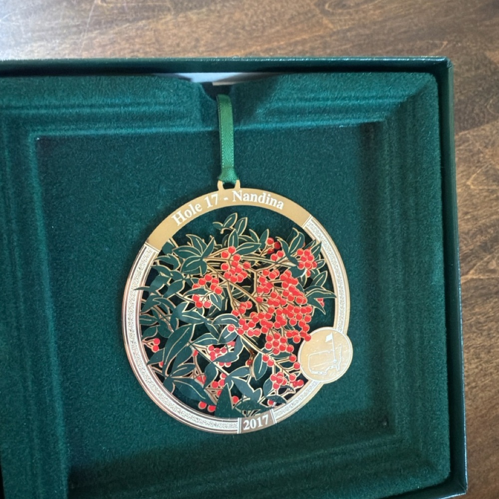 2017 Masters Holiday Ornament